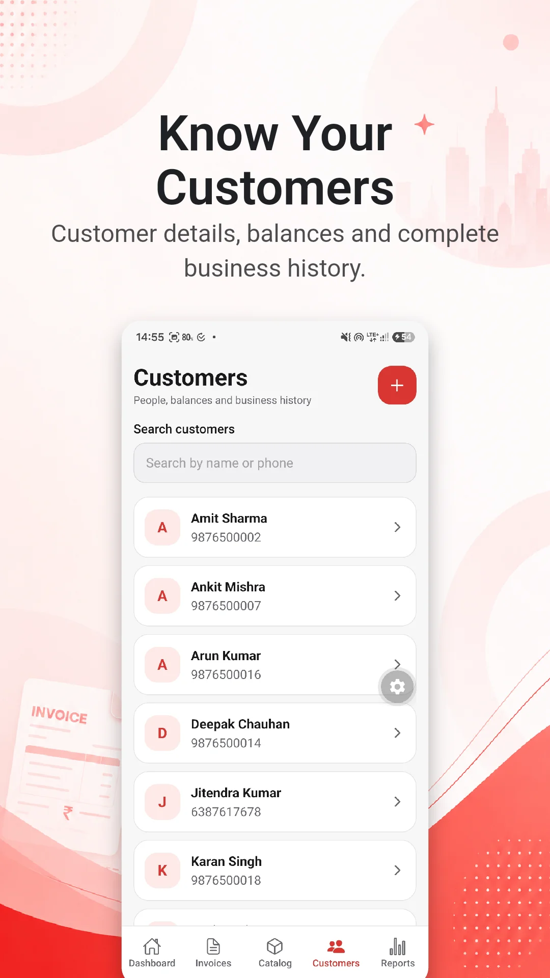 Customer Khata Ledger
